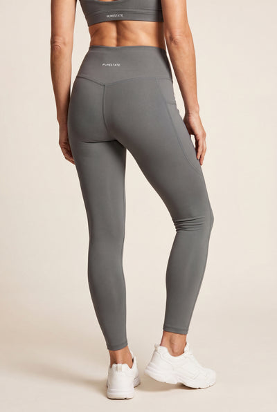 High-Rise Full-Length Leggings with Pockets