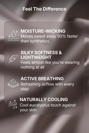 High-Waisted Full-Length Leggings – Black