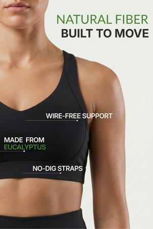 Strappy-Back Sports Bra