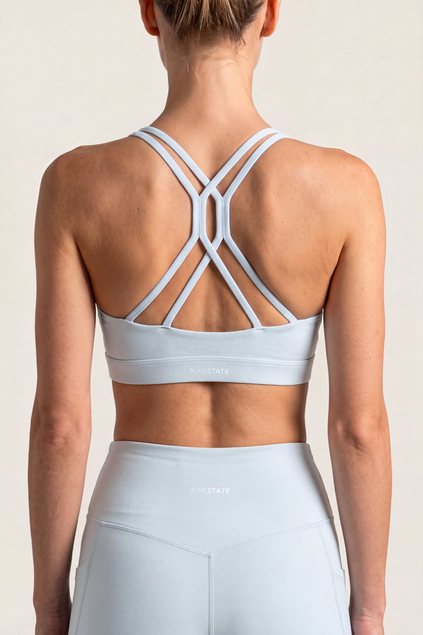 Strappy-Back Sports Bra