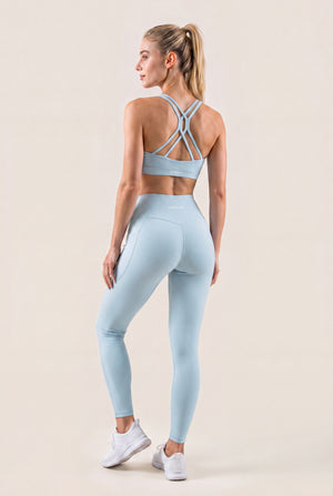 Strappy-Back Sports Bra