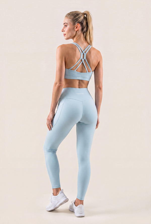 Strappy-Back Sports Bra