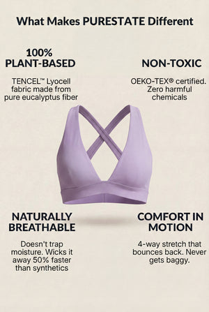 V-Neck Crossback Sports Bra1