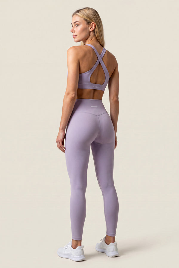 V-Neck Crossback Sports Bra