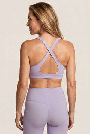 V-Neck Crossback Sports Bra