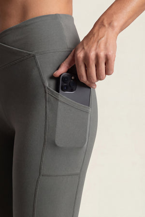 High-Rise Flare Leggings with Pockets