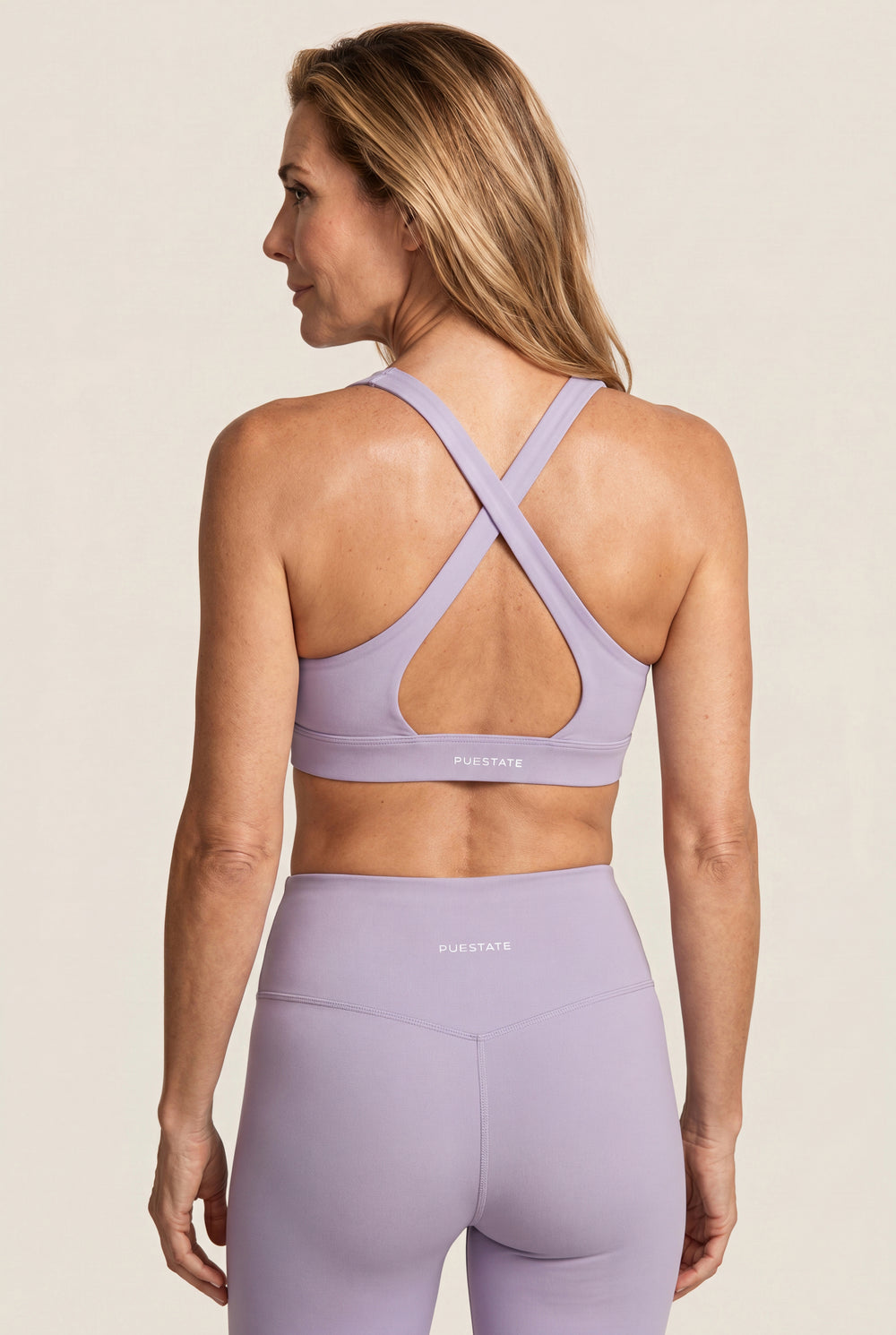 V-Neck Crossback Sports Bra