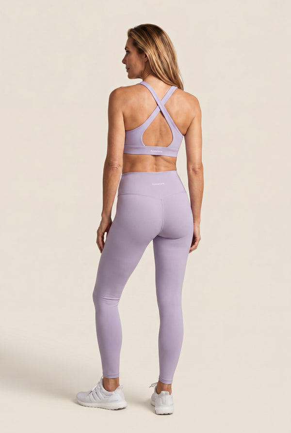 V-Neck Crossback Sports Bra