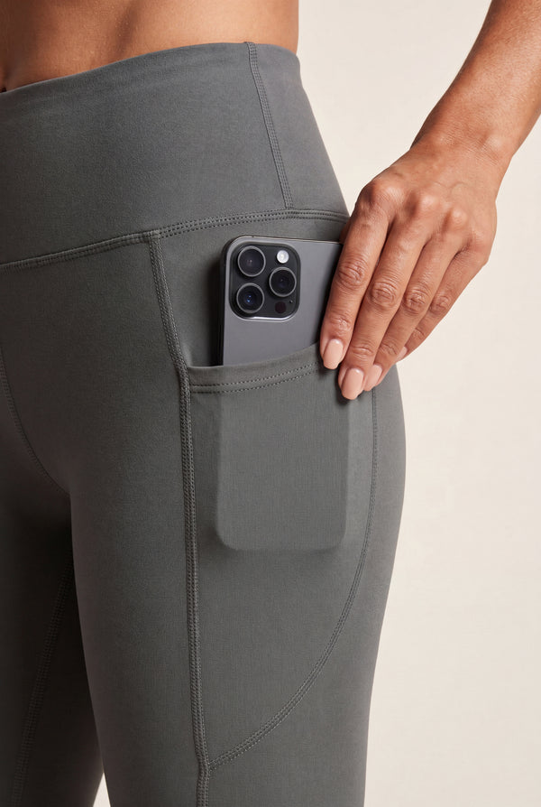 High-Rise Full-Length Leggings with Pockets