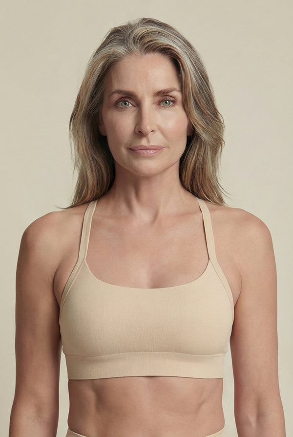 Soft Sports Bra – Beige