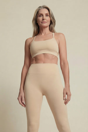 Soft Sports Bra – Beige