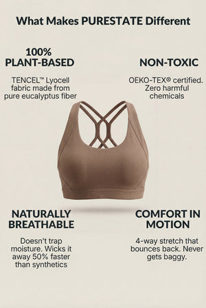 Cross-Back Sports Bra