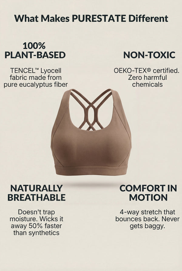 Cross-Back Sports Bra