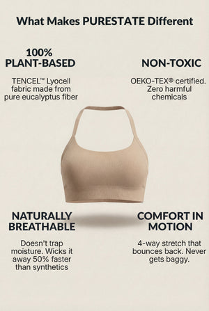 Soft Sports Bra – Beige