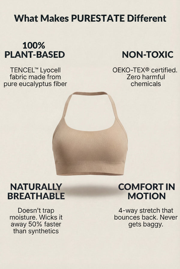 Soft Sports Bra – Beige