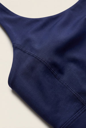 Crossover-Waist Pocket Shorts – Navy