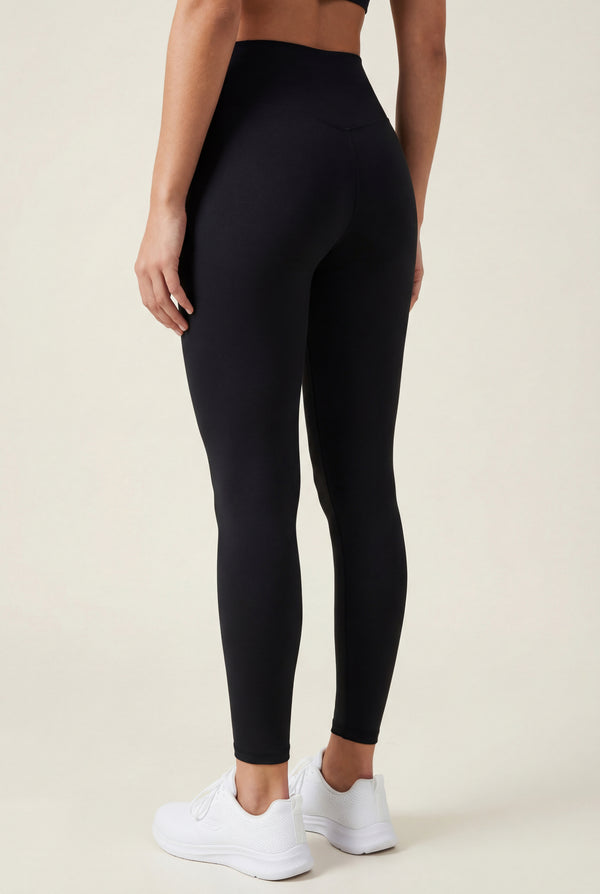 Twist Back Crop Top – Black
