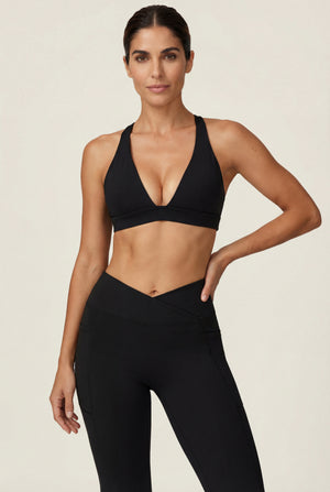 Active Bra Top – Black