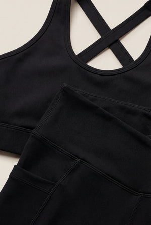 Active Bra Top – Black