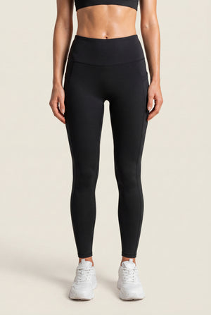 High-Rise Full-Length Leggings with Pockets