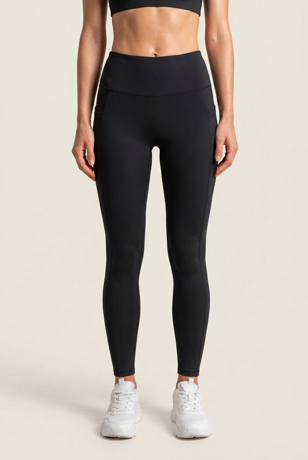High-Rise Full-Length Leggings with Pockets