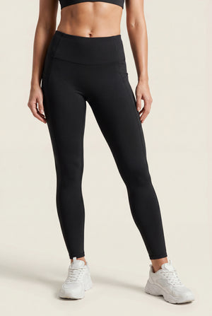 High-Rise Full-Length Leggings with Pockets