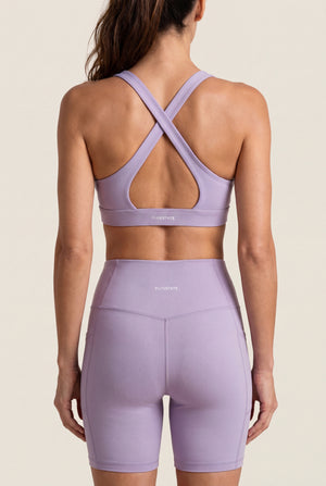High-Rise Bike Shorts with Pockets