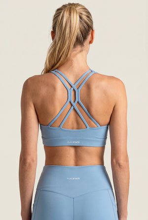 Strappy-Back Sports Bra