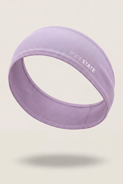 Wide Training Headband in Lilac