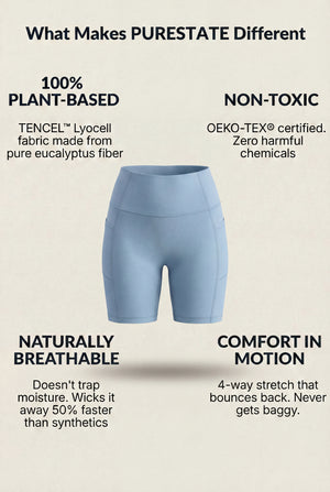 High-Rise Bike Shorts with Pockets