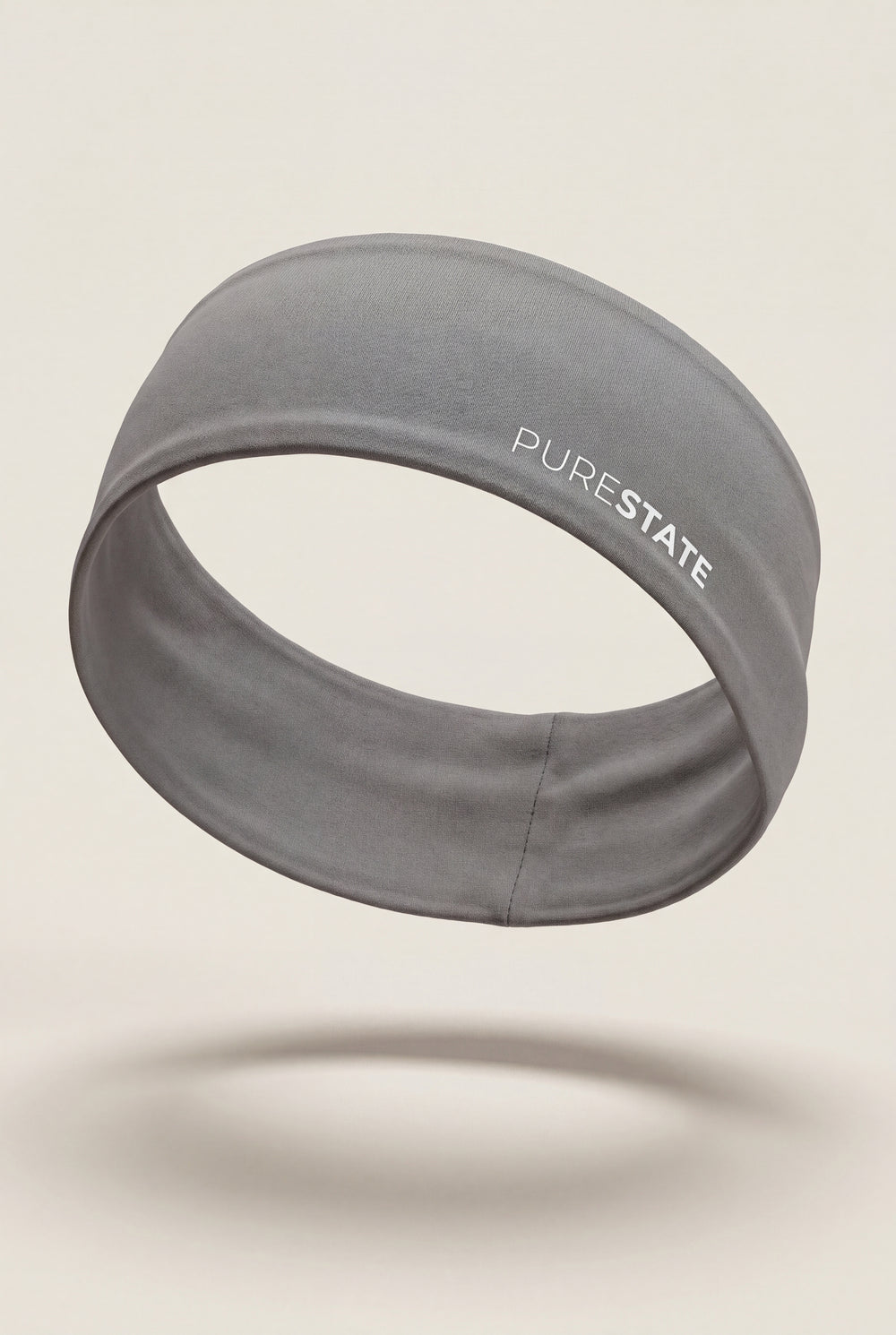 Wide Training Headband in Grey