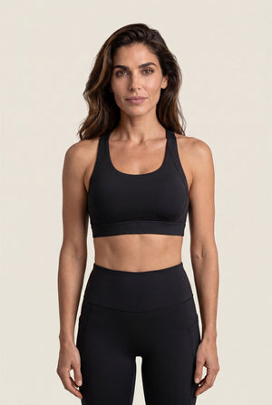 Strappy-Back Sports Bra