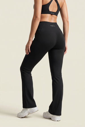 High-Rise Flare Leggings with Pockets