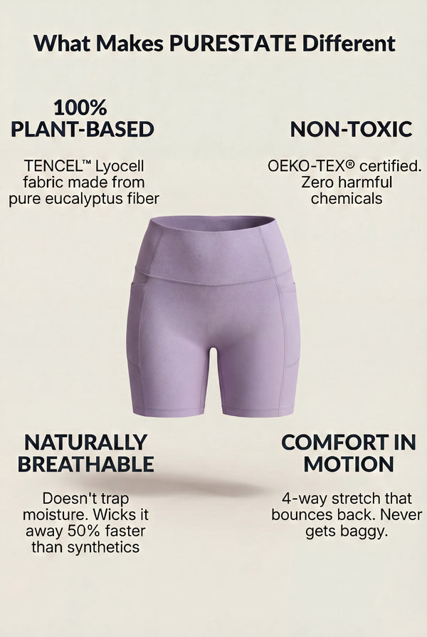 High-Rise Bike Shorts with Pockets