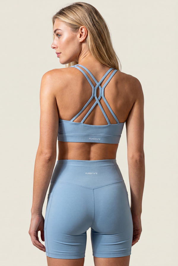 High-Rise Bike Shorts with Pockets