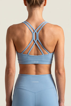 Strappy-Back Sports Bra