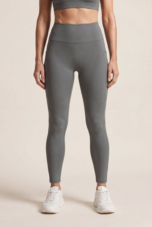 High-Rise Full-Length Leggings with Pockets
