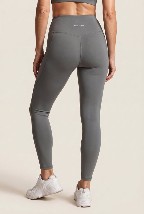 High-Rise Full-Length Leggings with Pockets