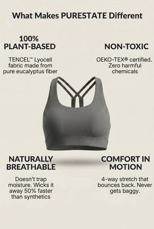 Strappy-Back Sports Bra